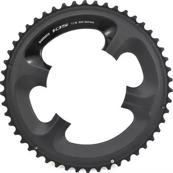 Звезда системы Shimano 105 FC-5800 11 скоростей (черный 52 BCD 110 ассиметричный (Shimano))