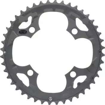 Звезда системы Shimano Deore FC-M590 9 скоростей (серый 44 BCD 104 мм)