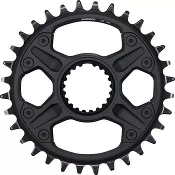 Звезда системы Shimano Deore FC-M6100-1 12 скоростей (30 BCD 96 мм (тип Shimano MTB))