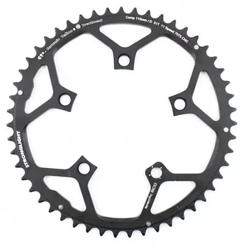 Звезда системы Stronglight 7075-T6 CT? для Campagnolo Type D BCD110 11 скоростей (черный 52 BCD 110 мм)