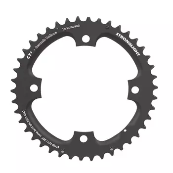Звезда системы Stronglight для систем SRAM 2/10 XX, X0, X7 и X9 7075-T6 CT? (черный 29 BCD 80 мм)