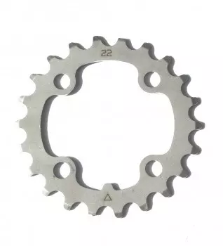 Звезда системы Stronglight Type XC Steel 3x9 для MTB (серебристый 22 BCD 64 мм)