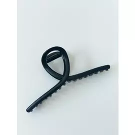 Заколка-крабик для волос Pure Black