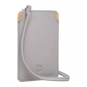 Женская сумка для телефона Emma Light Grey