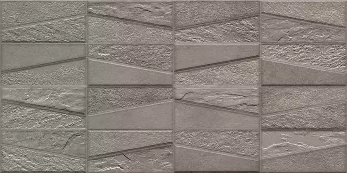 Декор «Ibero Ceramicas» Materika Tektonia Matt. 63,5x31,6 79828 dark grey