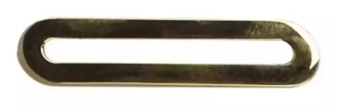 Декоративная накладка на отверстие перелива для ванны «Belbagno» BB39-T-ORO на ванну золото