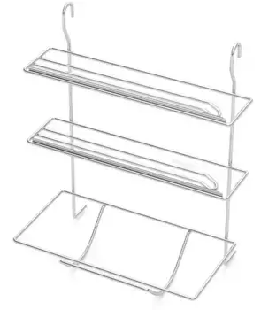 Держатель бумажных полотенец «Tekno-tel» MG032 на рейлинг хром