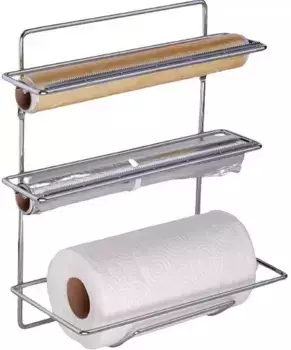 Держатель бумажных полотенец «Tekno-tel» MG033 на стену хром