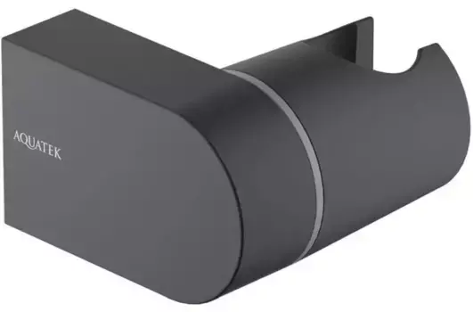 Держатель для душа «Акватек» AQ2406MB чёрный матовый