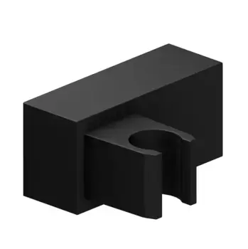 Держатель для душа «Wasserkraft» A224 чёрный матовый