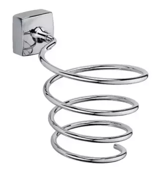 Держатель для фена «Fixsen» Kvadro FX-61319B на стену хром