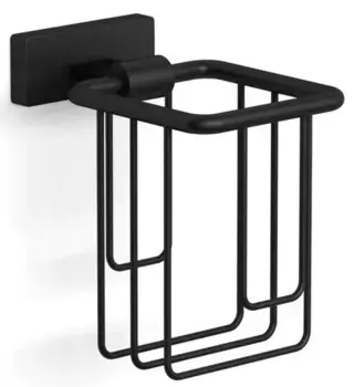 Держатель для освежителя воздуха «Langberger» Alster 10974A-BP на стену чёрный матовый