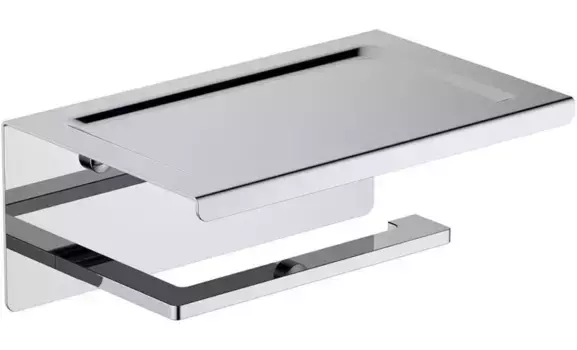 Держатель для туалетной бумаги «Акватек» Либра AQ4309CR на стену хром