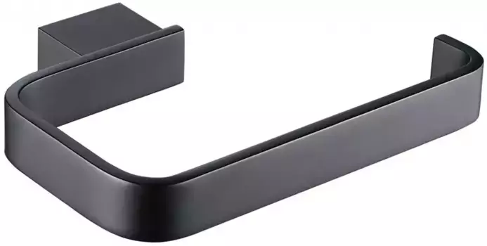 Держатель для туалетной бумаги «Allen Brau» Infinity 6.21007-31 на стену чёрный матовый