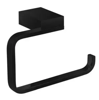 Держатель для туалетной бумаги «Aquanet» 5686MB на стену чёрный матовый