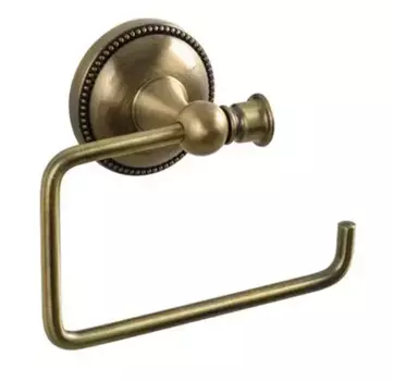 Держатель для туалетной бумаги «Grampus» Alfa GR-9510B на стену античная латунь