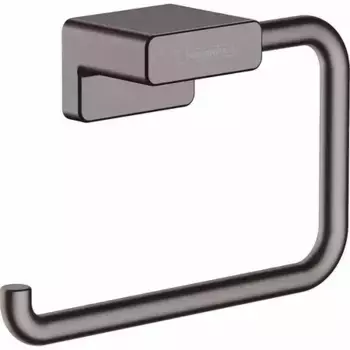 Держатель для туалетной бумаги «Hansgrohe» AddStoris 41771340 на стену шлифованный чёрный хром