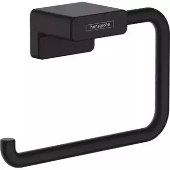 Держатель для туалетной бумаги «Hansgrohe» AddStoris 41771670 на стену чёрный матовый