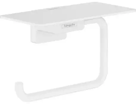 Держатель для туалетной бумаги «Hansgrohe» AddStoris 41772700 на стену белый матовый