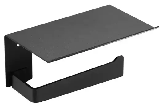 Держатель для туалетной бумаги «Mediclinics» Aura AI2003B на стену чёрный