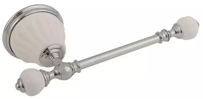 Держатель для туалетной бумаги «Migliore» Olivia 17482 на стену хром/белый