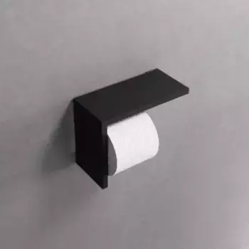 Держатель для туалетной бумаги «Novellini» R90AKFPR16-H на стену чёрный матовый