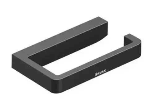 Держатель для туалетной бумаги «Ravak» 10° TD 400.20 на стену чёрный