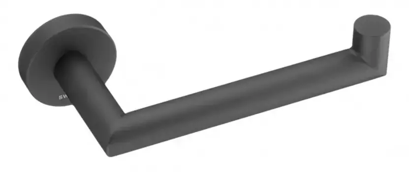 Держатель для туалетной бумаги «Swedbe» Attribut 9801B на стену чёрный матовый