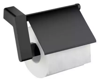 Держатель для туалетной бумаги «Timo» Torne 43042/03 на стену чёрный матовый