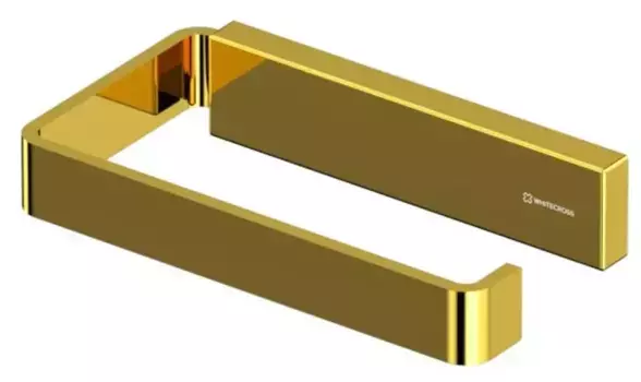 Держатель для туалетной бумаги «Whitecross» Cubo CU2460GL на стену золото