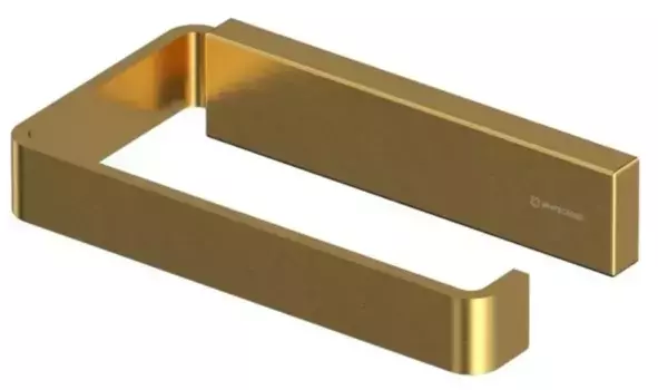 Держатель для туалетной бумаги «Whitecross» Cubo CU2460GLB на стену брашированное золото