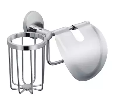 Держатель туалетной бумаги и освежителя воздуха «Fixsen» Europa FX-21809+10 на стену хром