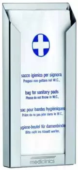 Диспенсер для пакетов «Mediclinics» DBH100CS на стену матовый хром