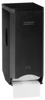 Диспенсер для туалетной бумаги «Mediclinics» PR2784B на стену чёрный