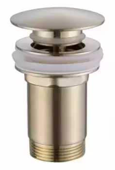 Донный клапан для раковины «Abber» AF0010G с механизмом Клик-Клак золото