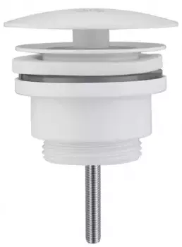 Донный клапан для раковины «Abber» AF0012W белый