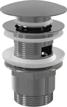 Донный клапан для раковины «AlcaPlast» A390 с механизмом Клик-Клак хром