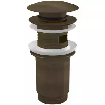 Донный клапан для раковины «AlcaPlast» A392 с механизмом Клик-Клак антик