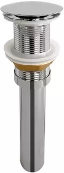 Донный клапан для раковины «Ceramica Nova» CN2000CH с механизмом Клик-Клак хром