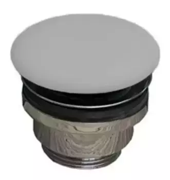 Донный клапан для раковины «GSG» PILTONUNIAR020 с механизмом Клик-Клак цемент матовый