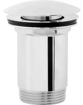 Донный клапан для раковины «Omnires» A706CR с механизмом Клик-Клак хром