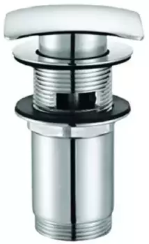 Донный клапан для раковины «PlastBrno» EUVCR05 с механизмом Клик-Клак хром