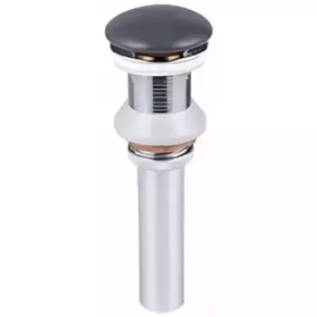 Донный клапан для раковины «Sintesi» SIN-VF-40GM серый матовый