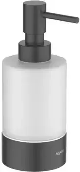Дозатор для мыла «Акватек» Лира AQ4429MB на стол чёрный матовый