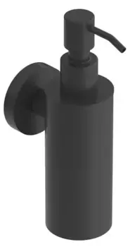 Дозатор для мыла «Cezares» RELAX-SOIS-M-NOP на стену чёрный матовый