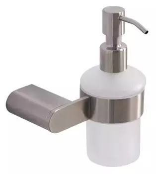 Дозатор для мыла «Cezares» STYLUS-SOIS-V-IN на стену сатин