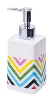 Дозатор для мыла «Fixsen» Twist FX-1569A-1 на стол белый/мультиколор