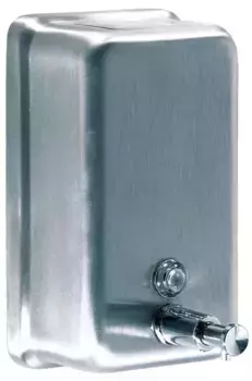 Дозатор для мыла «Mediclinics» DJ0111CS на стену матовый хром