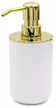 Дозатор для мыла «Ridder» Alba 2015541 на стол белый/золото