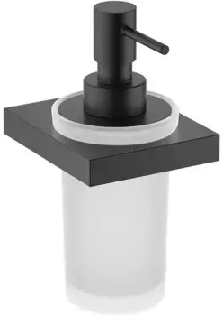 Дозатор для мыла «Timo» Petruma 15239/03 на стену чёрный матовый